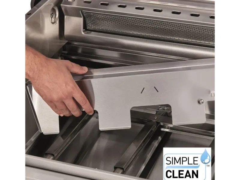 Enders Gasgrills|Gasgrill Kanasas II Pro 4 SIK Profi Turbo 4 Brenner & Seitenkocher Silber