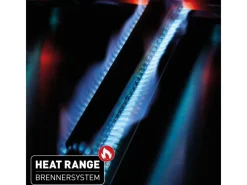 Enders Gasgrills|Gasgrill Kanasas II Pro 4 SIK Profi Turbo 4 Brenner & Seitenkocher Silber