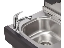 Enders Gasgrills|Gasgrill Kanasas II Pro 4 SIK Profi Turbo 4 Brenner & Seitenkocher Silber