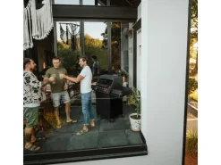 Gasgrill Monroe Pro 3 SIK Turbo Shadow 3 Brenner & Seitenkocher Schwarz*Enders Clearance