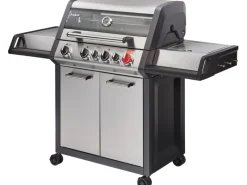 Enders Gasgrills|Gasgrill Monroe Pro 4 SIK Turbo mit 4 Brennern und Seitenkocher