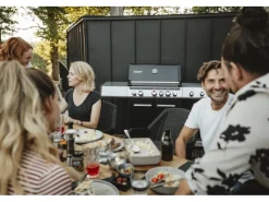 Enders Gasgrills|Gasgrill Uniq Pro 3 IK Cruster 120 cm x 147 cm Schwarz-Edelstahl