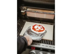 Enders Grillzubehör|Kugelgrills|Pizzastein Eckig 40 cm x 30 cm Beige