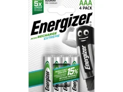Energizer Outdoor-Spielzeug|Akku Extreme AAA Micro 800 mAh 4 Stück Wiederaufladbar
