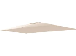 Balkonmöbel|Sonnenschirme|Ersatz-Bespannung für Balkonschirm Honolulu Beige 300 cm x 200 cm