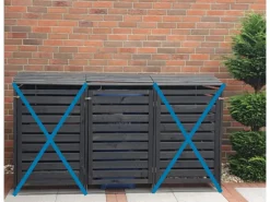 Promadino Mülltonnenboxen|Erweiterung Mülltonnenbox Vario III