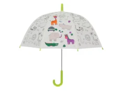 Esschert Outdoor-Spielzeug|Ausmalregenschirm Dschungel Ø 70,5 cm x 69,2 cm