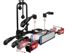 Eufab Campingzubehör|Erweiterung für Fahrradträger Crow Plus