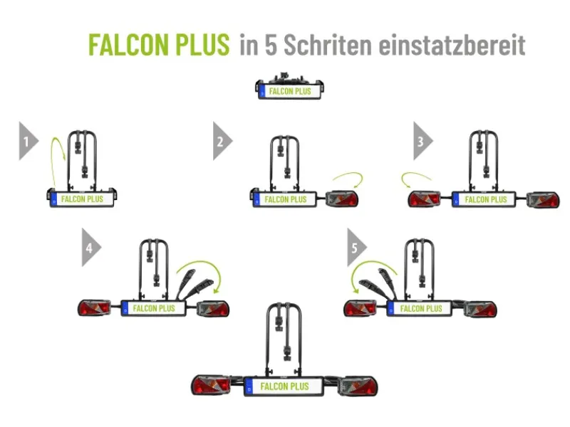 Fahrradträger Falcon Plus 120 cm x 70 cm x 58 cm*Eufab