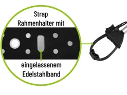 Eufab Campingzubehör|Strap-Rahmenhalter Ø 2,5 cm/3 cm x 32 cm