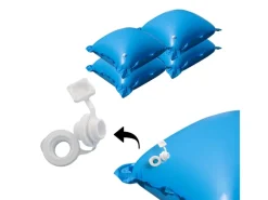 Evolution 4 Poolkissen Luftkissen Winter Abdeckung Polster Pool mit Ösen Set* Hot