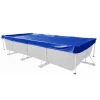 Evolution Abdeckplane Rechteck 700x350cm Blau mit Übermaß Sommer Winter Pool Schwimmbad* New