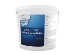 Poolpflege|Evolution ChlorTabs 5 kg Schnelllösliche 20 g Tabletten Desinfektion Schwimmbad