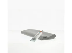 Pooltechnik|Evolution Poolfolie Reparatur Set in Grau 20 x 30 cm mit Kleber 0,8 mm Folie