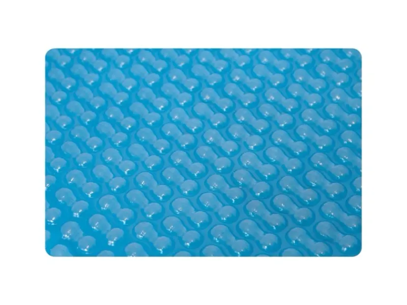 Pool Abdeckung|Evolution Solarplane Light Blue 400 µm GeoBubble Rechteck 850x350cm Erwärmung Folie