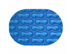 Pool Abdeckung|Evolution Solarplane Oval 525x320cm Polyesterbeschichtung 400µm Geobubble Stabil