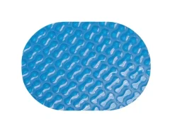 Pool Abdeckung|Einbaupools|Evolution Solarplane Oval 620x350cm Darkblue 500µm Geobubble Allrounder Wärme
