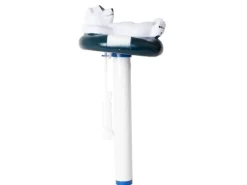 Pooltechnik|Evolution Thermometer Eisbär auf Schwimmring mit Schnur Temperatur Messung °C & °F Pool