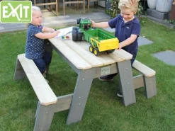 Exit Toys Wasserspielzeug|EXIT Aksent Sand,- Wasser- und Picknicktisch (2 Bänke)