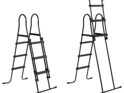 Exit Black Leather Pool Schwarz 400 x 200x 100 cm m. Filterpumpe*Exit Toys