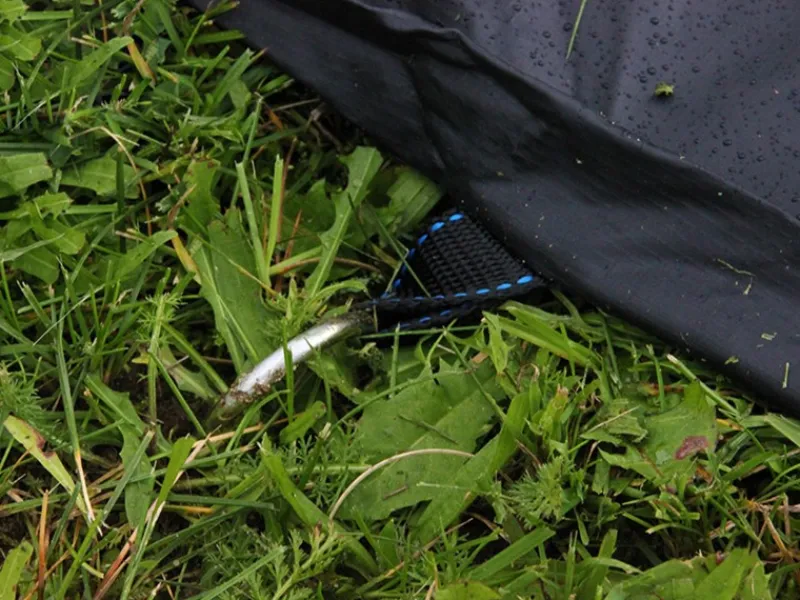 EXIT Ebenerdiges Trampolin Abdeckplane Rechteckig 305 cm x 519 cm*Exit Toys