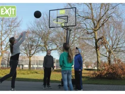 Exit Toys Sportgeräte|Gartenspielgeräte|EXIT Galaxy versetzbarer Basketballkorb auf Rädern - grün/schwarz