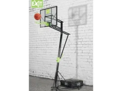 Exit Toys Sportgeräte|Gartenspielgeräte|EXIT Galaxy versetzbarer Basketballkorb auf Rädern - grün/schwarz
