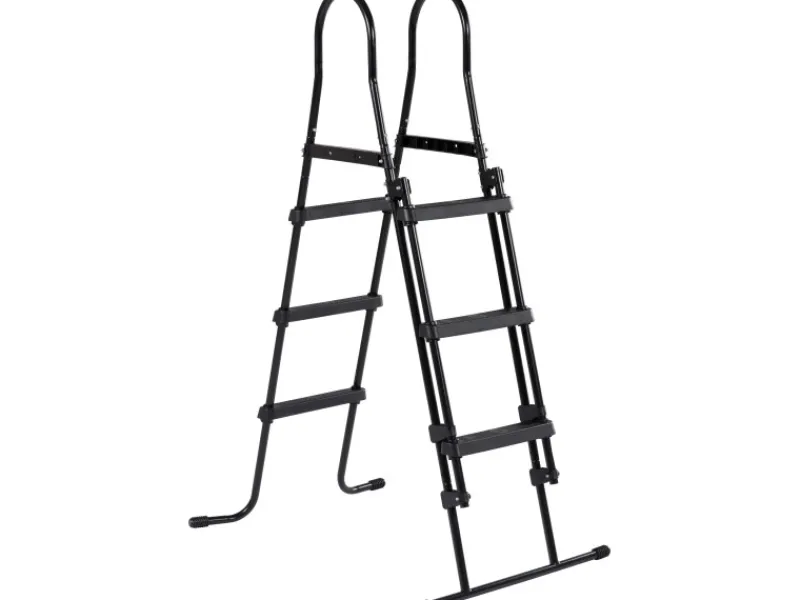 Exit Toys Outdoor Whirlpools|Pooltechnik|EXIT Poolleiter Schwarz für Rahmenhöhen von 91-107 cm