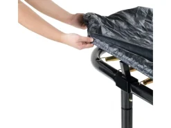 Exit Toys Trampoline|EXIT Premium Trampolin Abdeckplane Schwarz 214x366cm