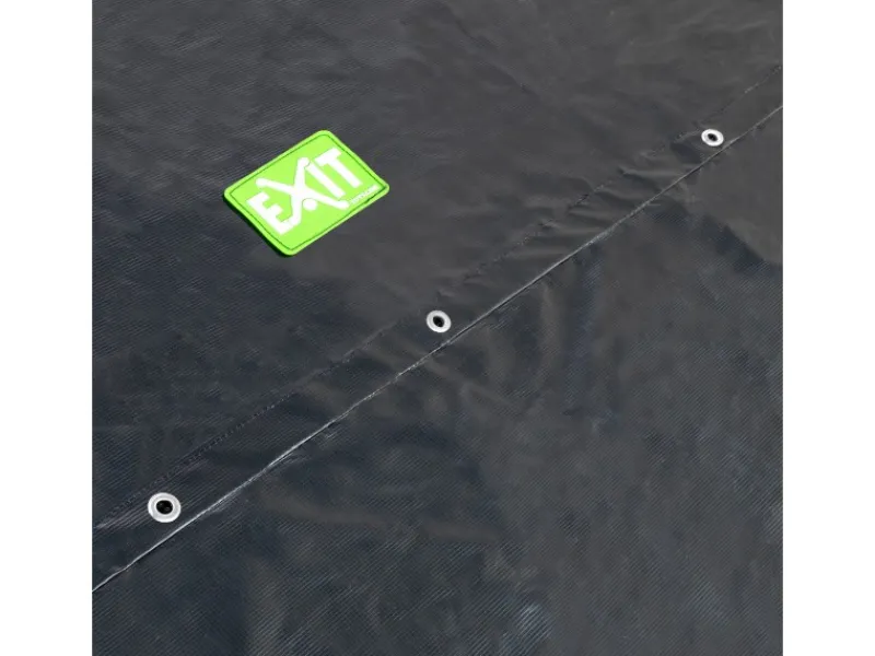 Exit Toys Trampoline|EXIT Premium Trampolin Abdeckplane Schwarz 214x366cm