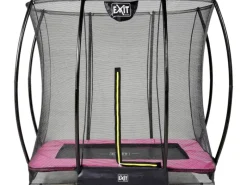 Exit Toys Trampoline|EXIT Silhouette Bodentrampolin 153x214cm m. Sicherheitsnetz
