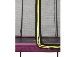EXIT Silhouette Bodentrampolin D244cm mit Sicherheitsnetz - rosa*Exit Toys New