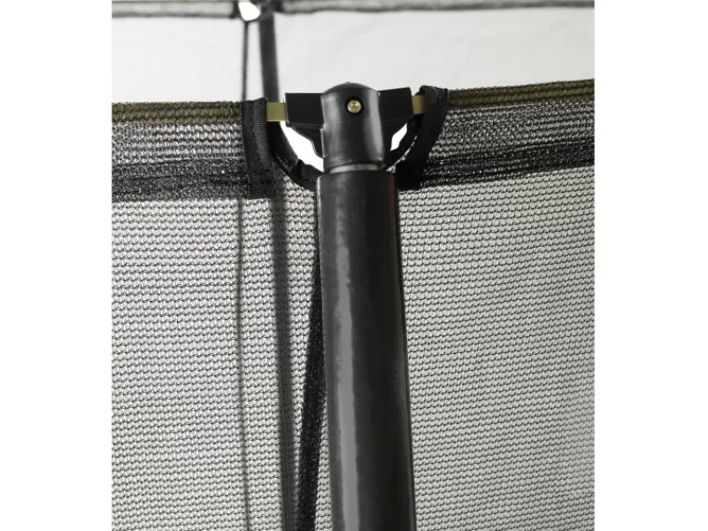 EXIT Silhouette Bodentrampolin D244cm mit Sicherheitsnetz - rosa*Exit Toys New