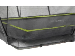 EXIT Silhouette Bodentrampolin 214x305cm mit Sicherheitsnetz - schwarz*Exit Toys Outlet