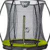 EXIT Silhouette Bodentrampolin D183cm mit Sicherheitsnetz - grün*Exit Toys New
