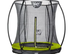 EXIT Silhouette Bodentrampolin D183cm mit Sicherheitsnetz - grün*Exit Toys New