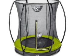 EXIT Silhouette Bodentrampolin D183cm mit Sicherheitsnetz - grün*Exit Toys New