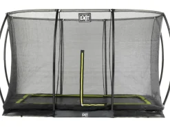 EXIT Silhouette Bodentrampolin 244x366cm mit Sicherheitsnetz - schwarz*Exit Toys Sale