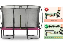 Exit Toys Trampoline|EXIT Silhouette Trampolin 214x305cm -