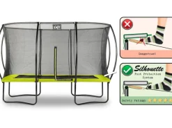 EXIT Silhouette Trampolin 244x366cm -*Exit Toys New