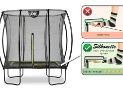 EXIT Silhouette Trampolin 153x214cm*Exit Toys