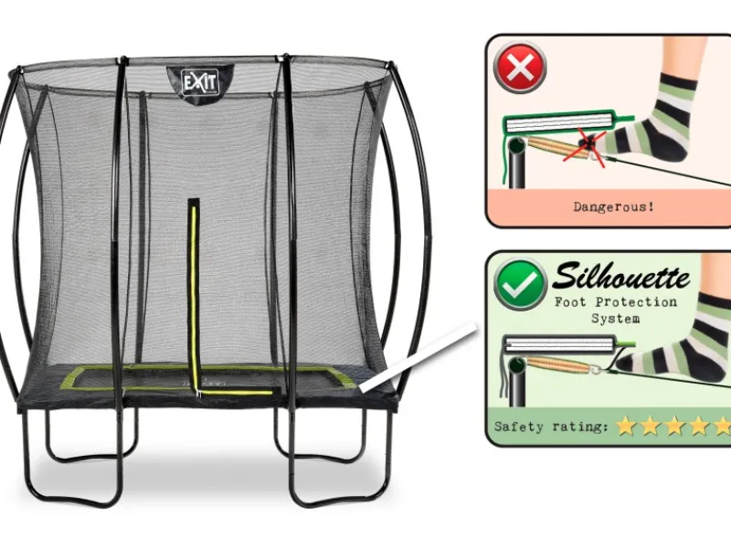 EXIT Silhouette Trampolin 153x214cm*Exit Toys