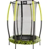 EXIT Tiggy junior Trampolin Schwarz-Grün Ø140cm m. Sicherheitsnetz*Exit Toys Sale