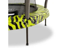 EXIT Tiggy junior Trampolin Schwarz-Grün Ø140cm m. Sicherheitsnetz*Exit Toys Sale