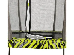 EXIT Tiggy junior Trampolin Schwarz-Grün Ø140cm m. Sicherheitsnetz*Exit Toys Sale