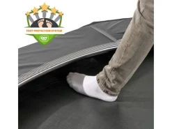 Exit Trampolin InTerra ebenerdig Ø 305 cm Schwarz*Exit Toys Clearance