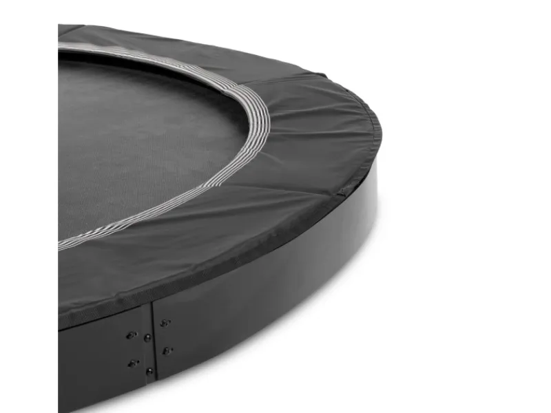 Exit Trampolin InTerra ebenerdig Ø 305 cm Schwarz*Exit Toys Clearance