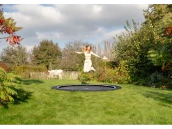 Exit Trampolin InTerra ebenerdig Ø 366 cm Schwarz*Exit Toys Clearance