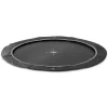 Exit Trampolin InTerra ebenerdig Ø 427 cm Schwarz*Exit Toys