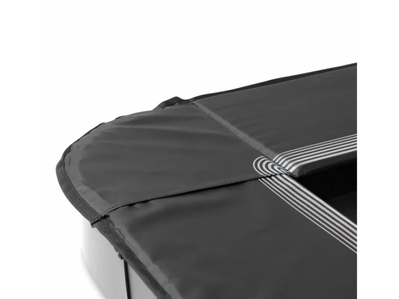 Exit Toys Trampoline|Exit Trampolin InTerra ebenerdig 214x305 cm Schwarz